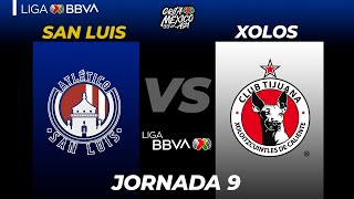 Resumen y Goles  Atlético de San Luis vs Xolos  Liga BBVA MX  Grita México A21 [upl. by Lener]