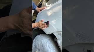 Sanding the primer shorts car 차수리 [upl. by Ayekal951]