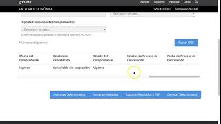 Como cancelar los CFDI desde la página del SAT nuevo esquema [upl. by Herold]