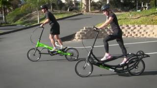 Taking Your First Ride or a Test Ride on an ElliptiGO Elliptical Bicycle [upl. by Lohcin55]