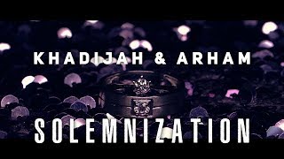 Khadijah amp Arham Solemnization Sneak Peek  NewRich Pictures [upl. by Neetsirhc]