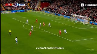 🔥 Mohamed Salah COMEBACK GOAL vs Brighton  Liverpool vs Brighton Highlights  Premier League 2024 [upl. by Imailiv457]