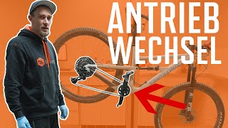 How To Antrieb wechseln  Kette Kassette Kettenblatt  MTB [upl. by Richmal470]