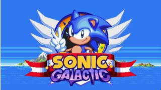 Sonic Galactic  Full Walktrough No Commentary [upl. by Nomra]