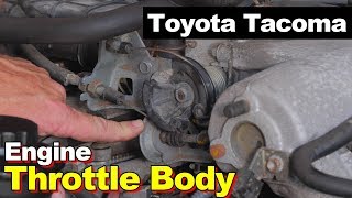 2004 Toyota Tacoma Throttle Body Idle Problem IAC [upl. by Aihsemaj433]