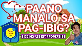 BEST WAY TO WIN PROPERTY BIDDING PAGIBIG 2022 katatayvlog investment asset bidding property [upl. by Iblehs799]