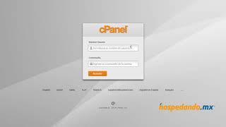 HospedandoComMx  Cómo Ingresar a cPanel [upl. by Tome352]