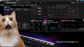 VSTi do YAMAHA MONTAGE M  Expanded Softsynth Plugin ESP [upl. by Cis]