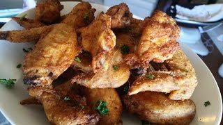 AMAZING Baked Not Fried Crispy Chicken Wings [upl. by Annoiek]