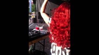 Lady Miss Kier spins at Divercite [upl. by Audre]