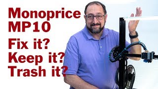 Monoprice MP10 3d Printer the Good and the Bad [upl. by Anirb]