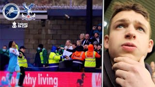 CARNAGE at MILLWALL vs CRYSTAL PALACE  FA Cup 3rd Round [upl. by Chapel]