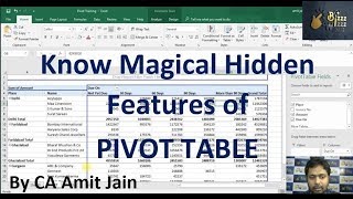 Magical Features Pivot Table Part 2 [upl. by Donnamarie]