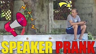 SCARY SPEAKER PRANK [upl. by Nadual]