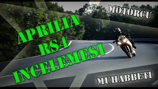 Aprilia RS4 125 İncelemesi [upl. by Mathis]