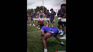 iShowSpeed Tackled Rugby Player 🤯🔥 [upl. by Ennaj981]