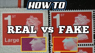 How To SPOT FAKE Postage STAMPS [upl. by Boot]