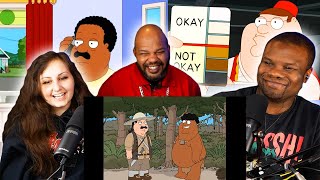 Family Guy Roasting Everything Black  Reaction [upl. by Nylarat]