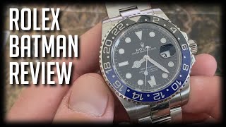 Rolex GMT Master II 116710BLNR AKA The Rolex Batman [upl. by Alicul]