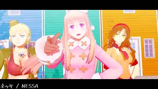 【APヘタリア MMD】 ITZY  WANNABE [upl. by Ecinahs]