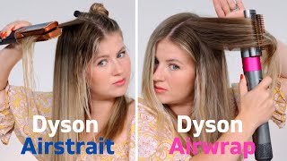 Dyson Airstrait vs Dyson Airwrap… What’s Better [upl. by Castara]