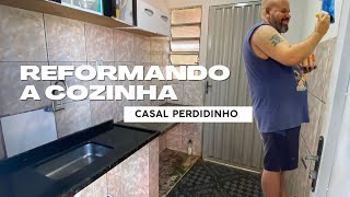 Reformando a cozinha gastando pouco [upl. by Sessilu]