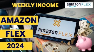 How Much I Made Amazon Flex 2024  Daily Pay  Delivery Driver  Flexible Schedule [upl. by Carma]