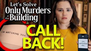 Lets Solve ONLY MURDERS IN THE BUILDING season 4 episode 6 BlowUp Recap Review Theory omitb [upl. by Lannie]