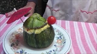 Zucchine ripiene di formaggi La Zucchina Birichina  Ricetta vegetariana [upl. by Chung]