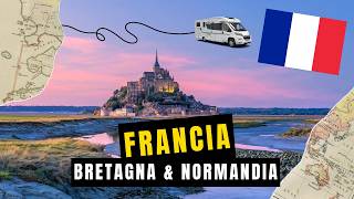 20 Giorni in Bretagna e Normandia  Estate 2024  Francia on the road [upl. by Ynaffad]