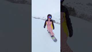 Snowboarding  Alaska 121224 alaska ak snow snowboard snowboarding arding [upl. by Yeltnarb]