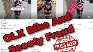 Olx Bike And Scooty Fraud😱😱 [upl. by Anomor]