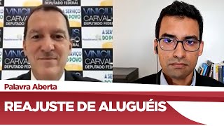 Vinicius Carvalho defende que reajuste de alugueis seja limitado à inflação oficial do País  1604 [upl. by Yelruc841]