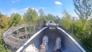 Berliner Naturbobbahn Onride Video  Kienbergpark Berlin 2022 [upl. by Cormier122]