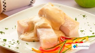 Corvina al Ajillo  Recetas con Pescado [upl. by Obediah708]