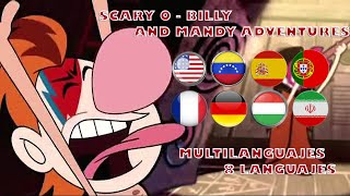 Scary  O  Billy and Mandy Adventures  Multilanguaje  8 Languajes [upl. by Sluiter]