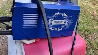 Riland mig 130 flux core welder [upl. by Smeaj]