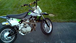 2007 kawasaki klx 110 [upl. by Darcee283]