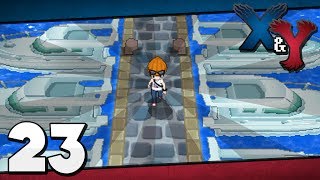 Pokémon X and Y  Episode 23  Exploring Coumarine City [upl. by Olim]