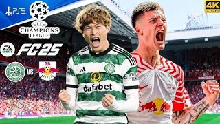 FC 25  Celtic FC vs RB Leipzig  Champions League 2024 Full Match  Openda Nusa Šeško  PS5™ 4K60 [upl. by Nore]