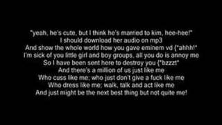 Eminem  The Real Slim Shady  Music And Lyrics [upl. by Marsha]