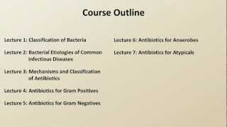 Antibiotics  A Course Introduction [upl. by Atined110]