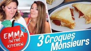 3 recettes de croques monsieur Veggie 🍅 [upl. by Broder]