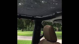 Rugged Ridge sunshade Jeep Gladiator [upl. by Slaughter]