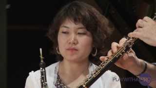 Oboe lessons with Schellenberger Dorati oboe solo Piece Play With A Pro [upl. by Eelegna]