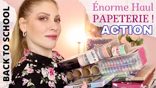 HAUL ACTION Papeterie Bullet journal et décoration [upl. by Nigem142]