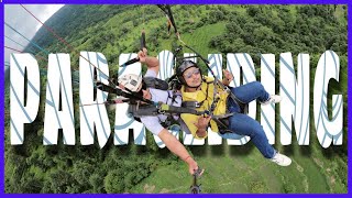 Dar lagyo my lord 😜😂😂 pokhara ma paragliding majja ayo   Motuz Vlog [upl. by Oilejor560]