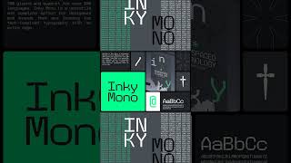 Inky Mono Font Download [upl. by Ahsienar542]