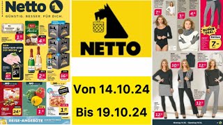 NETTO Angebote Prospekte Werbung Gültig von 141024 bis 191024​⁠Werbungde [upl. by Annayi]