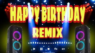 happy birthday remix 2022  happy birthday to you  happy birthday techno budots 2021 [upl. by Lennahc]